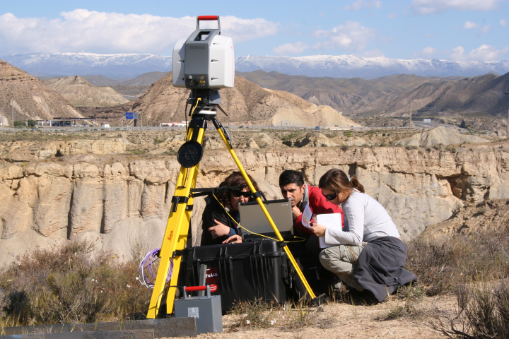 Fotografía del departamento Grupo Desertificación y Geo-Ecología de la EEZA